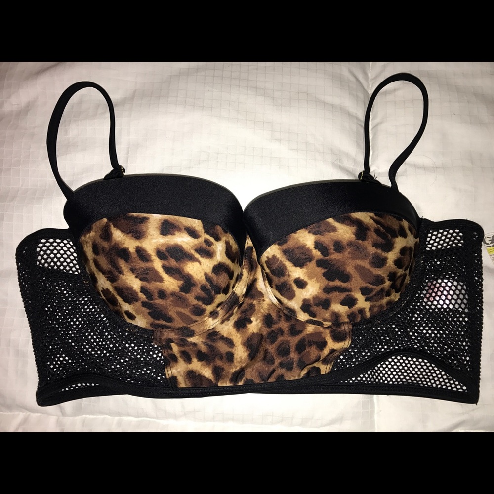 Cheetah Bathing Suit Top